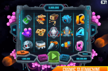 Cosmic Slot machine game template – Free Download