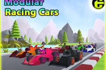 Low Poly Racing Cars Pack – Free Download