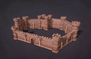 Medieval castle walls constructor – Free Download