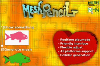 Mesh pencil 3d mesh generator from 2d draw data – Free Download