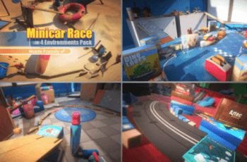 Minicar Race 4 Environments Pack – Free Download