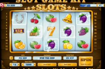 Slots Cassino UI Animated GUI Game Kit – Free Download