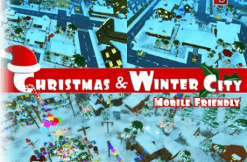 Christmas and Winter City – Free Download