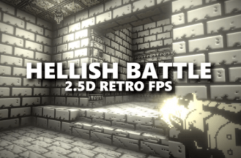 Hellish Battle – 2.5D Retro FPS – Free Download