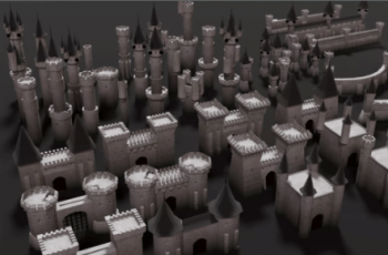Modular Castle Towers and Walls – Free Download
