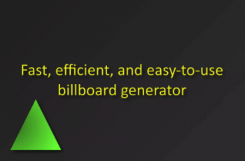 Billboard Generator – Free Download