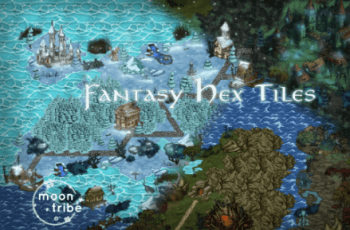 Fantasy Hex Tiles + Decorations – Free Download