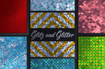 Glitz And Glitter PBR Material – Free Download