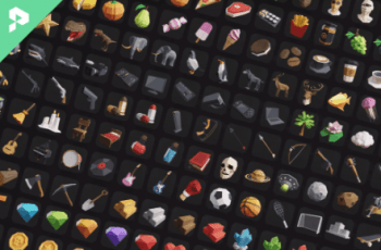 Low Poly Icon Pack – Free Download