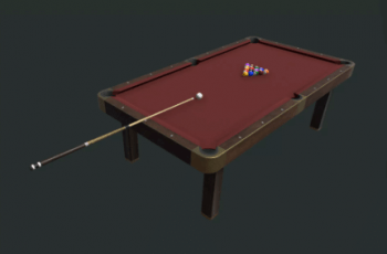 Pool Billiard Table – Free Download