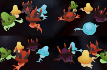 3D Creature : Mushroom Pack – Free Download