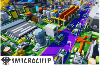 LOW POLY MICROCHIP CITY – Free Download