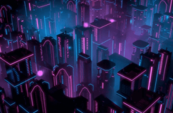Neon Buildings – Free Download