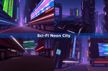 Sci-Fi Neon City – Free Download