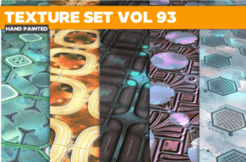 Sci-fi Vol.93 – Hand Painted Textures – Free Download