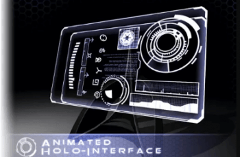 Animated Holo-interface – Free Download
