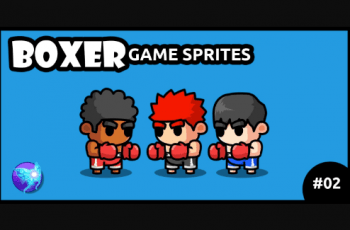 Boxer Game Sprites 02 – Free Download