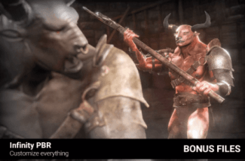 Minotaur – Bonus Files 1 – Painter files, Animation Rig – Free Download