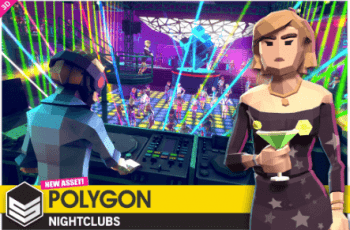 POLYGON Nightclubs – Low Poly 3D Art by Synty – Free Download