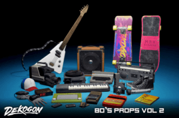 Retro Eighties VOL. 2 – Gadgets and Memorabilia Props – Free Download