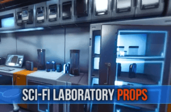 SCI-FI Laboratory Props – Free Download