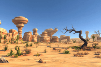 Stylized Desert Nature – Free Download