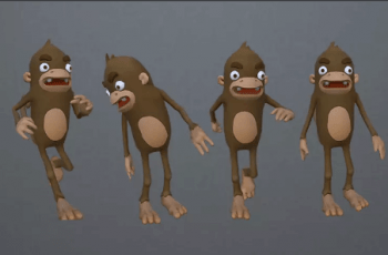 Cartoon Monkeys – Free Download