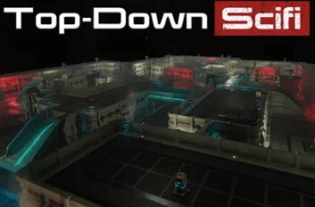 Top-Down Scifi modular Environment – Free Download