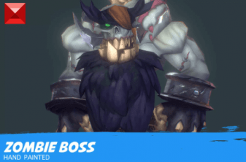 Zombie Boss – Hand Painted Series – Free Download
