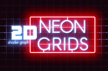 2D Neon Grids – Free Download