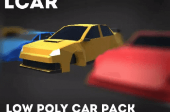 LCar – (Low poly car pack + Bonus) – Free Download
