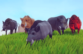 Poly Art: Boars – Free Download