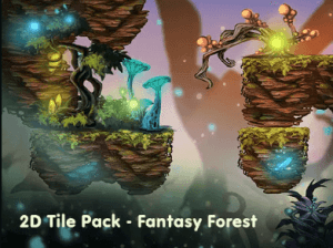 2D Tile Pack - Fantasy Forest - Free Download | Unity Asset Collection