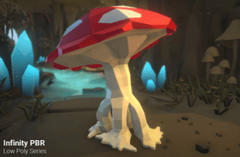 Low Poly Character – Mushroom Monster – Fantasy RPG – Free Download