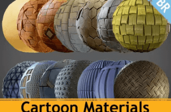 Cartoon Town Materials Pack – Free Download