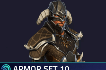 Dragon Hunter Armor Set – Stylized RPG – Free Download