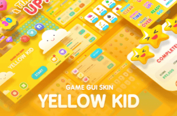 GUI Kit – Yellow Kid – Free Download