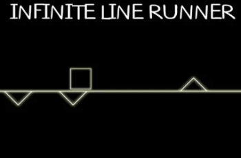 Infinite 2d line runner – avoid triangle obstacles – ready for release – Free Download