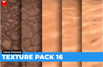 Sand Dirt Texture Pack 16 Hand Painted – Free Download