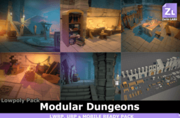 Lowpoly Pack : Modular Dungeons – Free Download