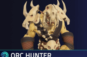 Stylized Orc Hunter – RPG NPC – Free Download