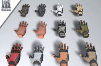 Animated Hands with Gloves + HDRP – Free Download