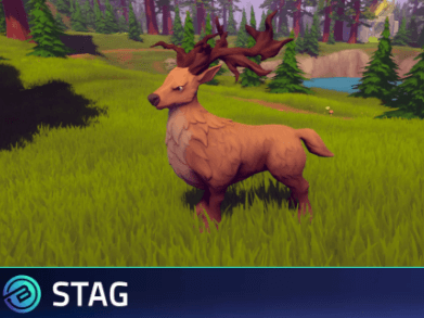 Stylized Stag – RPG Forest Animal – Free Download