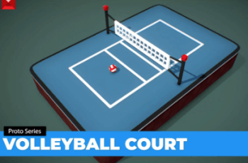 Volleyball Court – Proto Series – Free Download