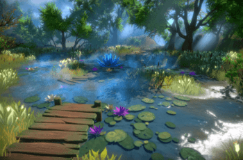 Fantasy Environment – Summer Pond – Free Download