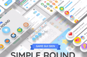 GUI Kit – Simple Round – Free Download