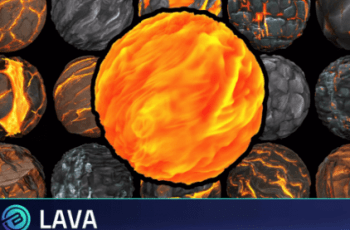 Stylized Lava Textures – RPG Environment – Free Download