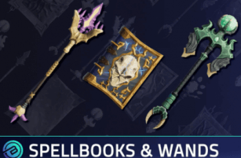 Stylized Spellbooks & Wands – RPG Weapons – Free Download