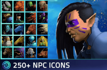 250+ NPC Icons – Fantasy RPG – Free Download