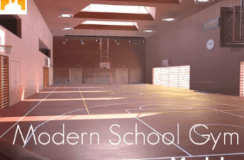 Modern School Gym – Free Download